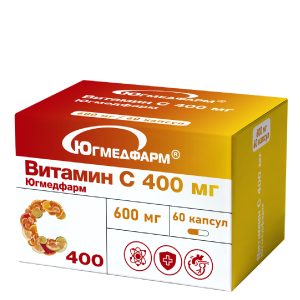 Витамин С 400 мг, 60 капсул
