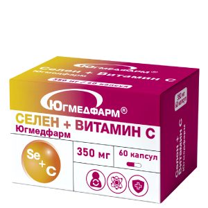 Селен+Витамин С, 60 капсул