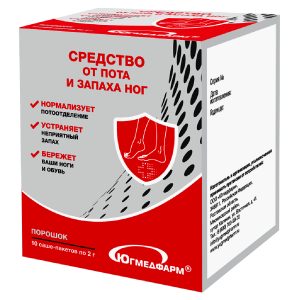 Средства от пота и запаха ног №10-03