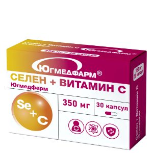 Селен+Витамин С, капсулы 350 мг №30-01